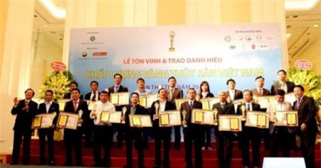 Bộ NN&PTNT vinh danh doanh nghiệp, cá nhân ngành thủy sản