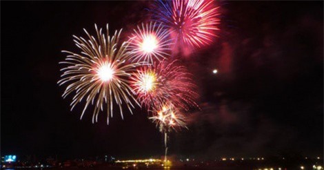 TP.HCM bắn pháo hoa tầm thấp dịp Tết Dương lịch 2018