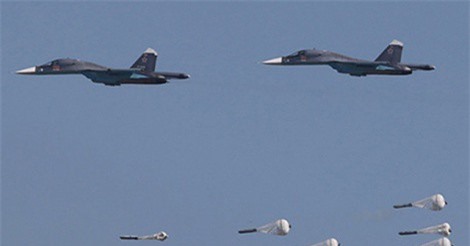 Chiến đấu cơ Nga, Syria ồ ạt dội "mưa bom" diệt khủng bố ở Hama 