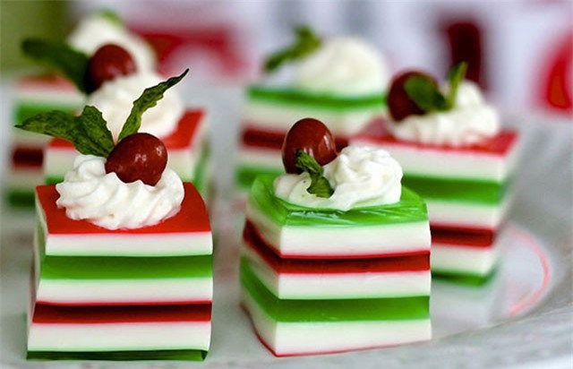 Hướng dẫn làm thạch rau câu đón Giáng sinh