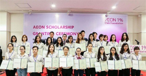 60 học bổng AEON Mall dành cho sinh viên TP.HCM