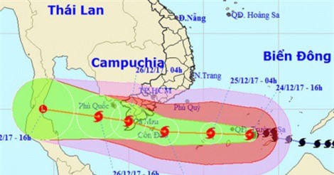 Clip: Cường độ của bão số 16 đã giảm, nhưng vẫn còn nguy hiểm