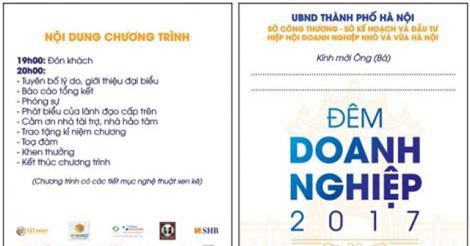 Sắp diễn ra Đêm Doanh nghiệp 2017 tại Hà Nội