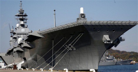 Nhật Bản nâng cấp tàu sân bay để trang bị thêm vũ khí hàng khủng?