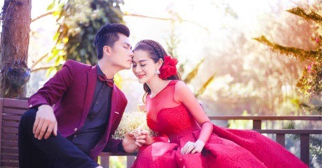 Hình ảnh mới nhất về đám cưới của ca sĩ Lâm Khánh Chi 