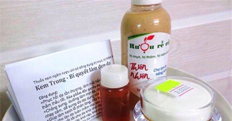 Dùng rượu thuốc trị mụn có thể gây ung thư da