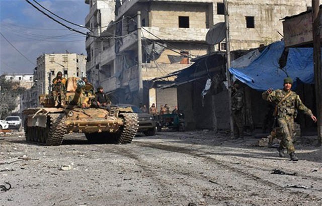 Khủng bố Hama dồn lực phản công dữ dội, bị quân đội Syria đánh tan tác  