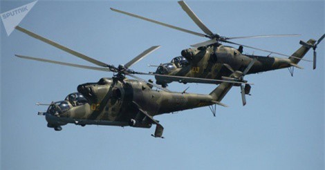 Trực thăng quân sự Nga rơi ở Syria, 2 phi công thiệt mạng