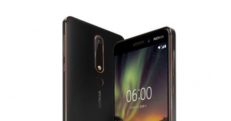 Nokia 6 2018 trình làng: Chip S630, RAM 4 GB, giá hơn 5 triệu