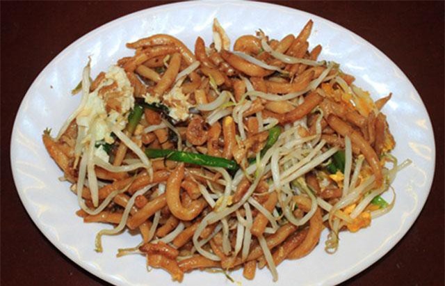 Tới Kiên Giang nhớ nếm thử món bánh lọt xào tôm Hà Tiên