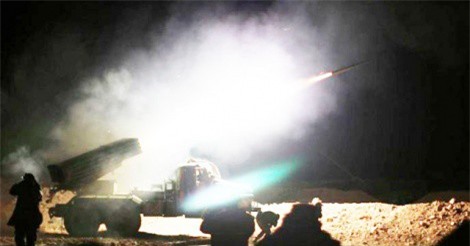 Quân đội Syria trút mưa tên lửa đập tan kế hoạch đột kích đêm của phiến quân