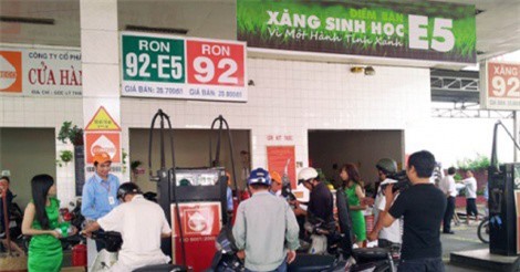 Xăng sinh học E5 đủ sức đáp ứng thị trường