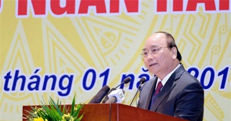 Thủ tướng: Tín dụng ngân hàng cần tiếp tục phát huy vai trò thúc đẩy tăng trưởng kinh tế