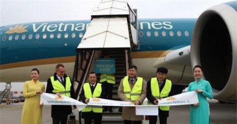 Vietnam Airlines tăng số chuyến bay thẳng Việt Nam-Đức