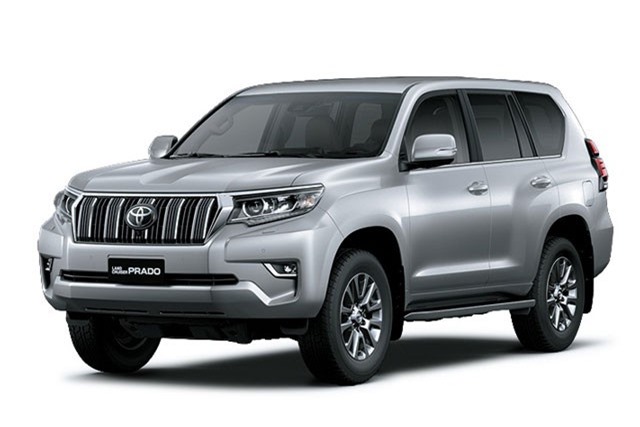 Bảng giá ôtô Toyota tháng 1/2018: Land Cruiser Prado tăng giá 95 triệu đồng