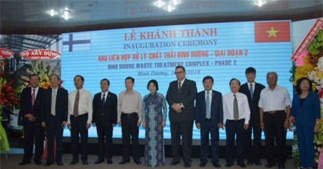 Khánh thành giai đoạn II Khu liên hợp xử lý chất thải Bình Dương