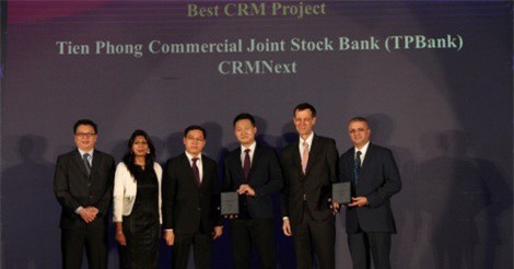 TPBank nhận cùng lúc 3 giải thưởng quốc tế uy tín về ngân hàng số