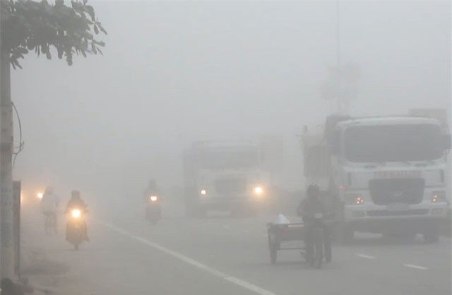 DỰ BÁO THỜI TIẾT (14/1): Sương mù phủ kín Bắc Bộ, Hà Nội có mưa