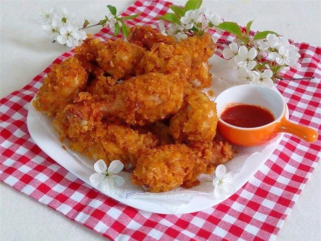 Hướng dẫn cách làm món gà rán KFC ngon như ngoài tiệm