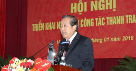 Ngành thanh tra cần thực hiện ‘kỷ cương, liêm chính, công minh, tuân thủ pháp luật’