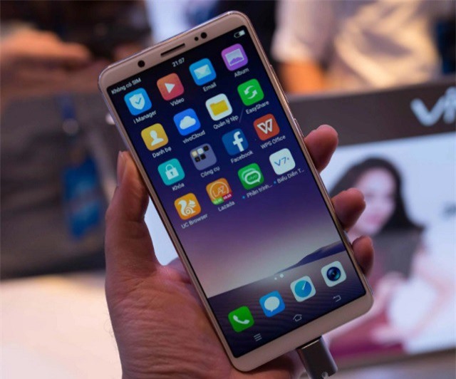 Bảng giá điện thoại Vivo tháng 1/2018