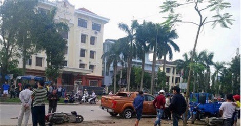 Thừa Thiên Huế: Xe "điên" tông thẳng vào CSGT đang xử lý tai nạn khiến 6 người bị thương