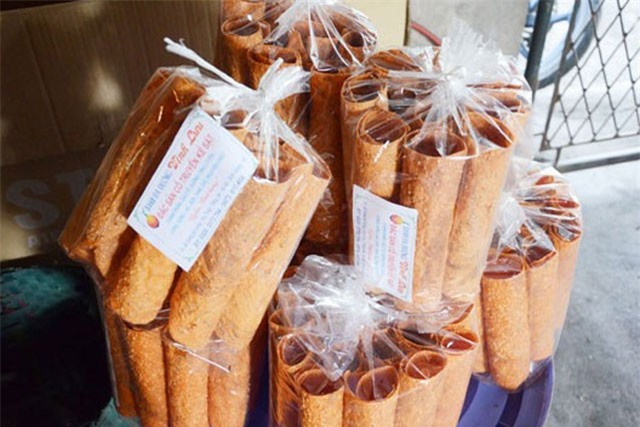 Về Hải Dương nhớ tìm ăn bánh đa gấc Kẻ Sặt