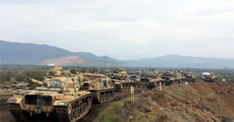 Đánh mạnh ở Afrin, Thổ Nhĩ Kỳ tiêu diệt 260 người Kurd và tay súng IS 