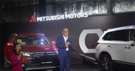 Mitsubishi Motors Việt Nam xuất xưởng ô tô Outlander