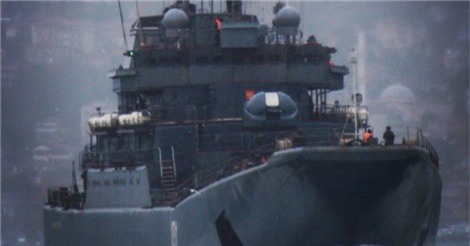 2 tàu Nga chở hàng loạt vũ khí tới Syria qua Thổ Nhĩ Kỳ