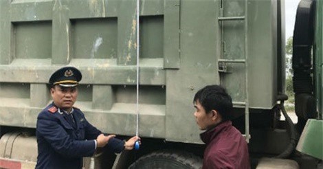 Hải Dương: Xe chở quá tải bị phạt... 200 triệu đồng
