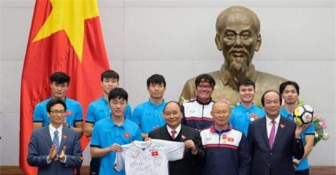 Thủ tướng gặp mặt Đội tuyển U23 Việt Nam