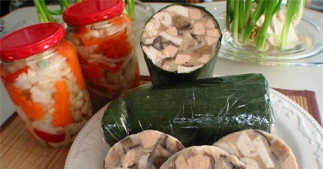 Học cách làm giò thủ giòn ngon đón Tết