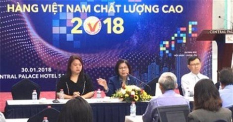 640 doanh nghiệp đạt danh hiệu Hàng Việt Nam chất lượng cao 2018