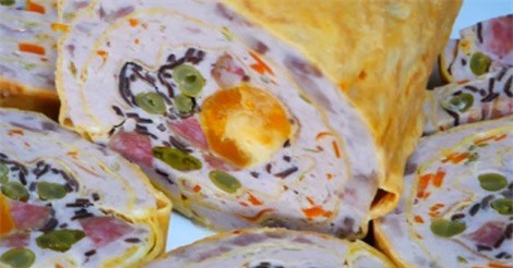 Clip: Hướng dẫn làm giò hoa ngũ sắc chuẩn bị đón Tết