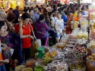 Rộn ràng sắm tết online