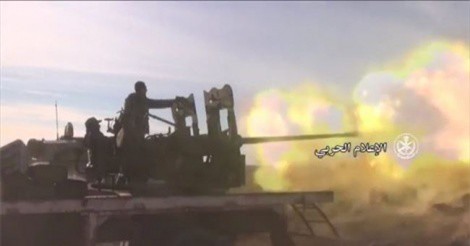 Được Nga yểm trợ, quân đội Syria quét sạch khủng bố tại vùng tam giác