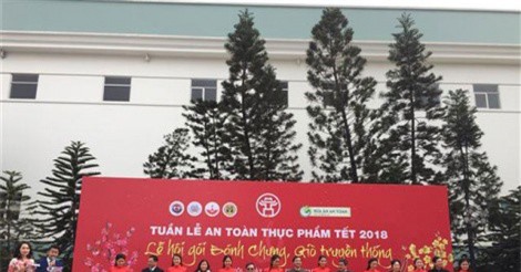Gần 200 gian hàng tham gia Tuần lễ An toàn thực phẩm Tết 2018