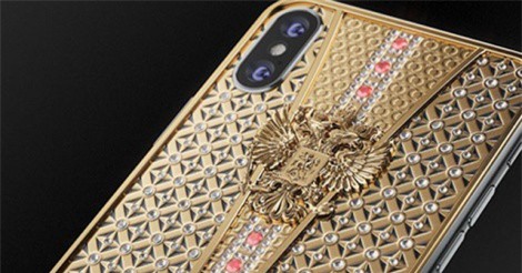 iPhone X nạm kim cương giá 43.000 USD