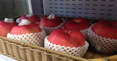 Táo Nhật mỗi quả 1 kg đắt khách dịp Tết Nguyên đán