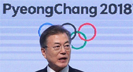 Tổng thống Hàn Quốc: Olympic sẽ không chỉ vượt qua bức tường chính trị