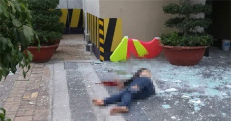 Vũng Tàu: Nam thanh niên tâm thần "bay" từ tầng 11, tử vong tại chỗ