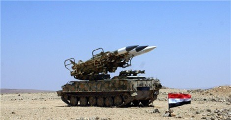 Israel nã tên lửa vào Damascus, phòng không Syria lập tức đánh chặn