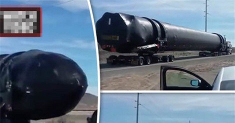 Tên lửa hạt nhân "khủng" bất ngờ xuất hiện tại Vùng 51 tuyệt mật của Mỹ 