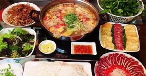 Bí quyết nấu lẩu riêu cua bắp bò chuẩn vị Hà Nội