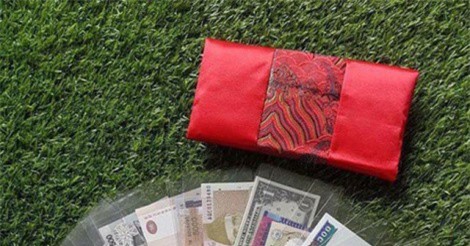 "Sốt" bộ tiền lì xì gom may mắn của 28 nước