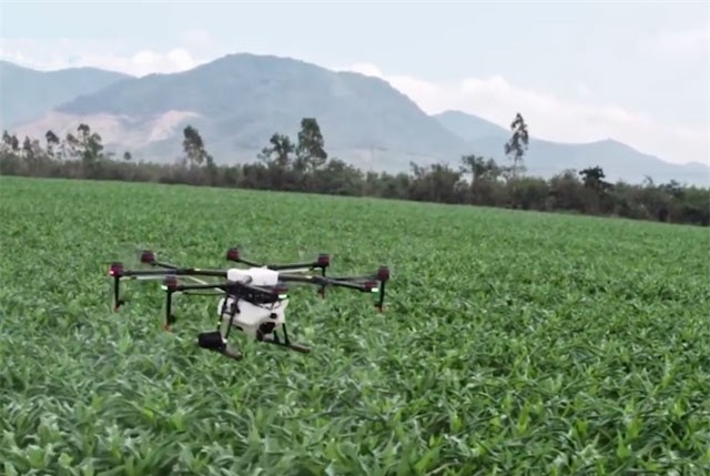 Thầy giáo trường ĐH Bách khoa chế tạo thành công máy bay điều khiển phun thuốc trừ sâu