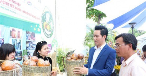 Nông sản của các Startup "áp đảo" phiên chợ Tết xanh Sài Gòn