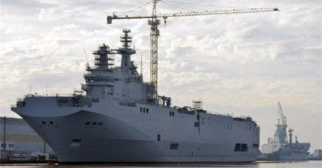 Tàu sân bay Mistral tham gia chiến dịch chống khủng bố 