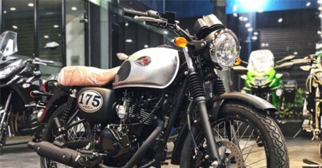 Kawasaki W175 chính hãng cập bến Việt Nam, giá 66 triệu đồng